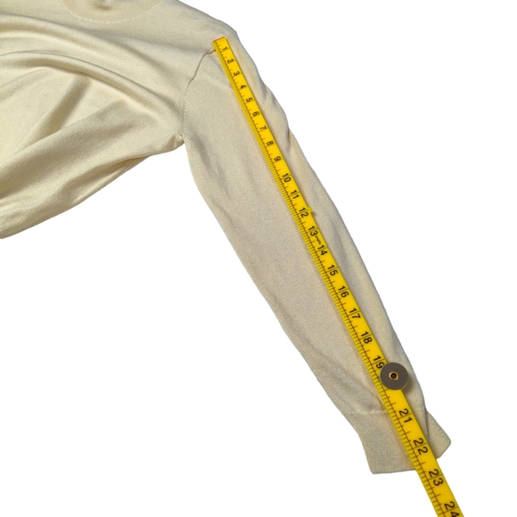 J. Crew Women's Mockneck Silk-Blend Sweater with Ribbed Trim Small BD412 - Picture 8 of 11